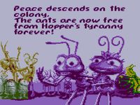 une photo d'Ã©cran de A Bug s Life sur Nintendo Game Boy Color